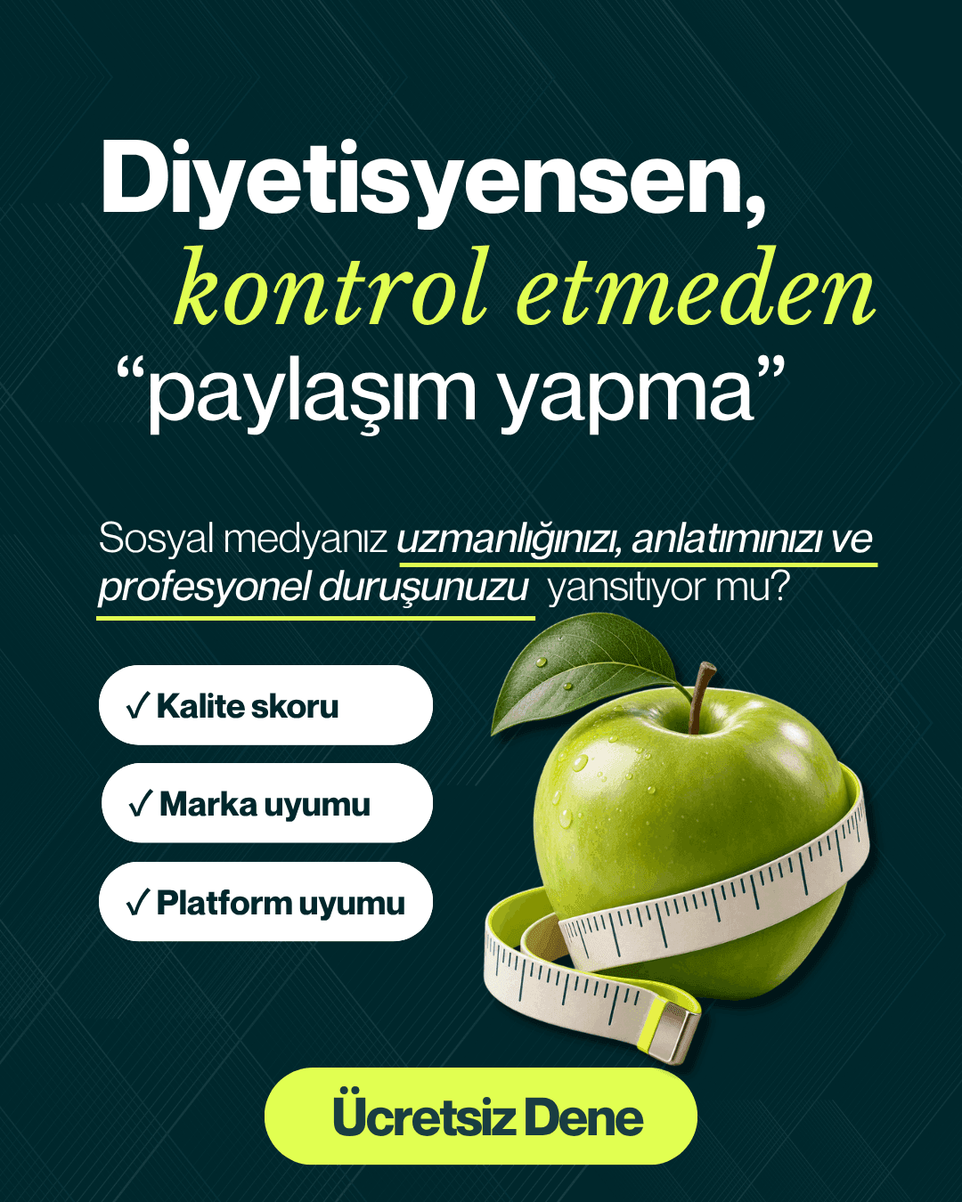 Diyetisyenler İçin Sosyal Medya Yönetimi: Doğru Kullanım, İçerik Stratejisi ve Güven Veren İletişim